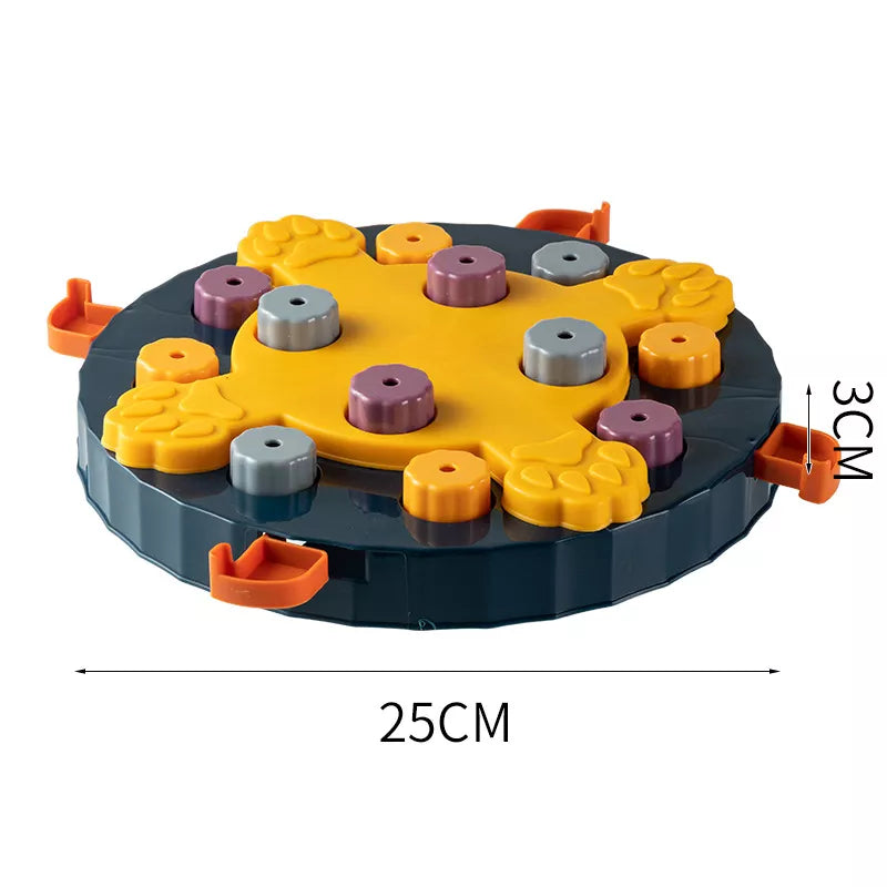 Dog Puzzle for slowing down, Feeder is Interactive, Increase Puppy IQ, NonSlip Bowl.