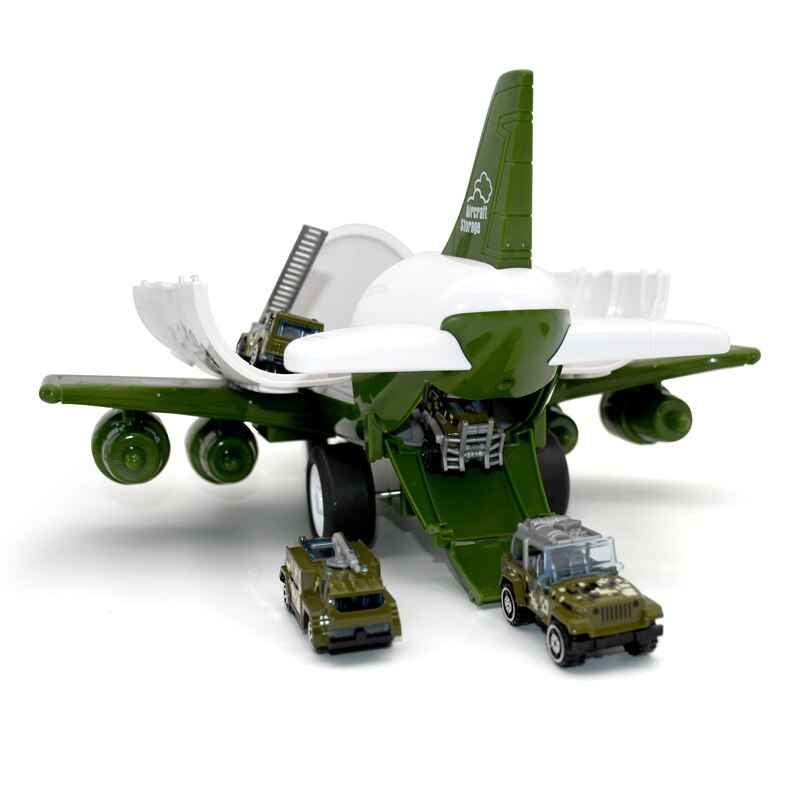 Airplane Toys for Children/Large Storage Transport Aircraft, Truck & Car