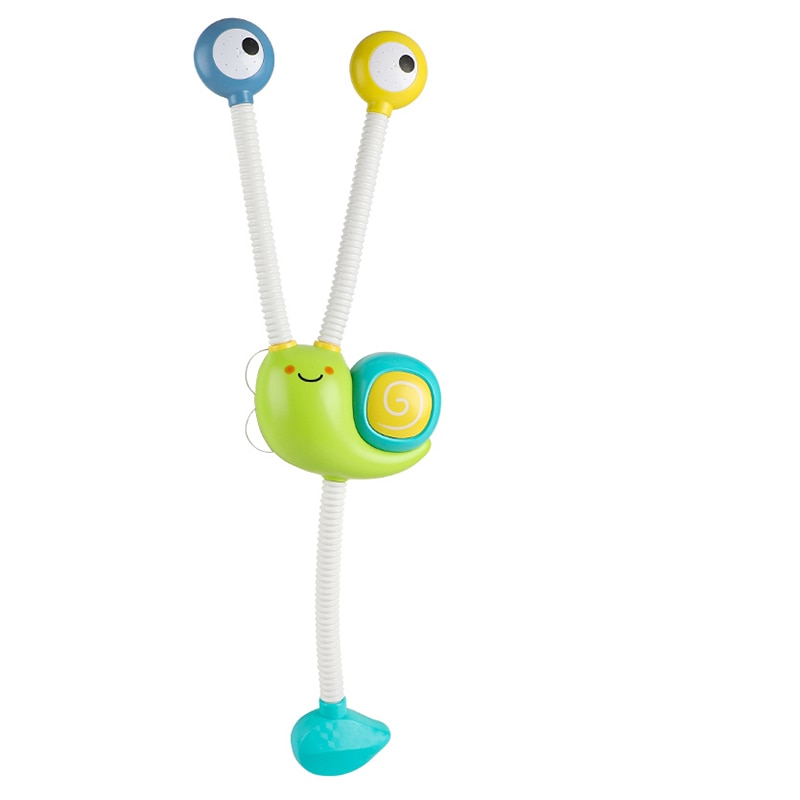 Bath Toys Water Game Snail Spraying Faucet Shower. Electric Water Spray Toy For Baby Bath time