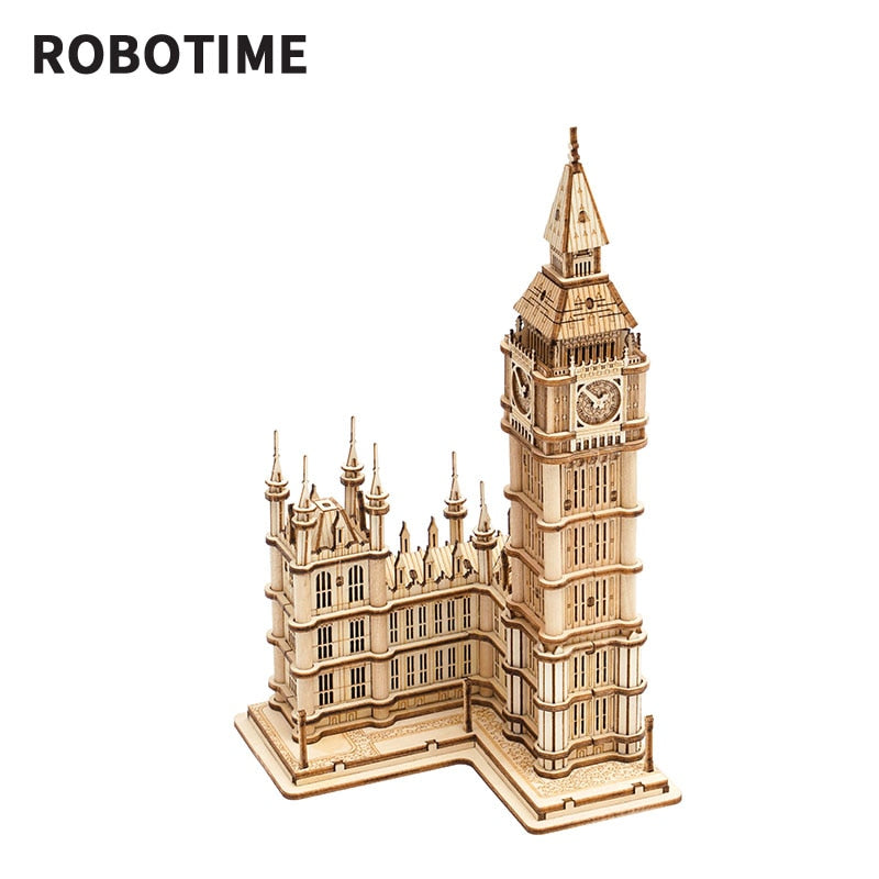 3D Puzzle Game Big Ben. Fun for everyone.