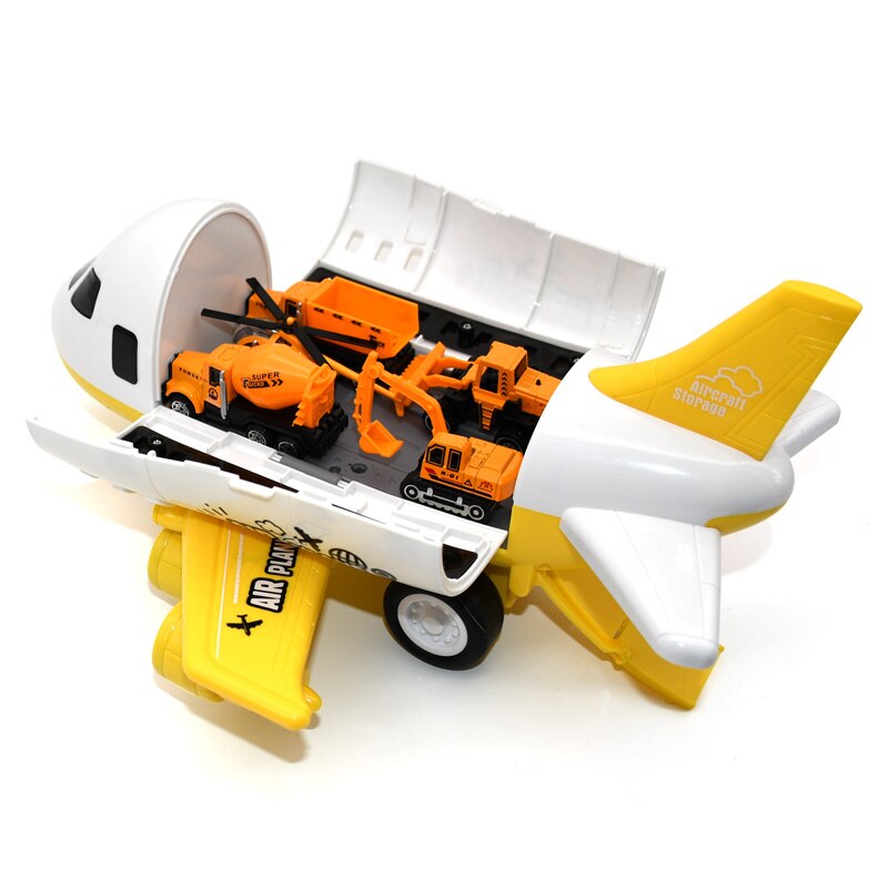 Airplane Toys for Children/Large Storage Transport Aircraft, Truck & Car