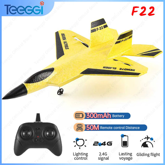 RC Plane F22 Foam aircraft 2.4G Radio Control Glider, Fighter, Airplane3