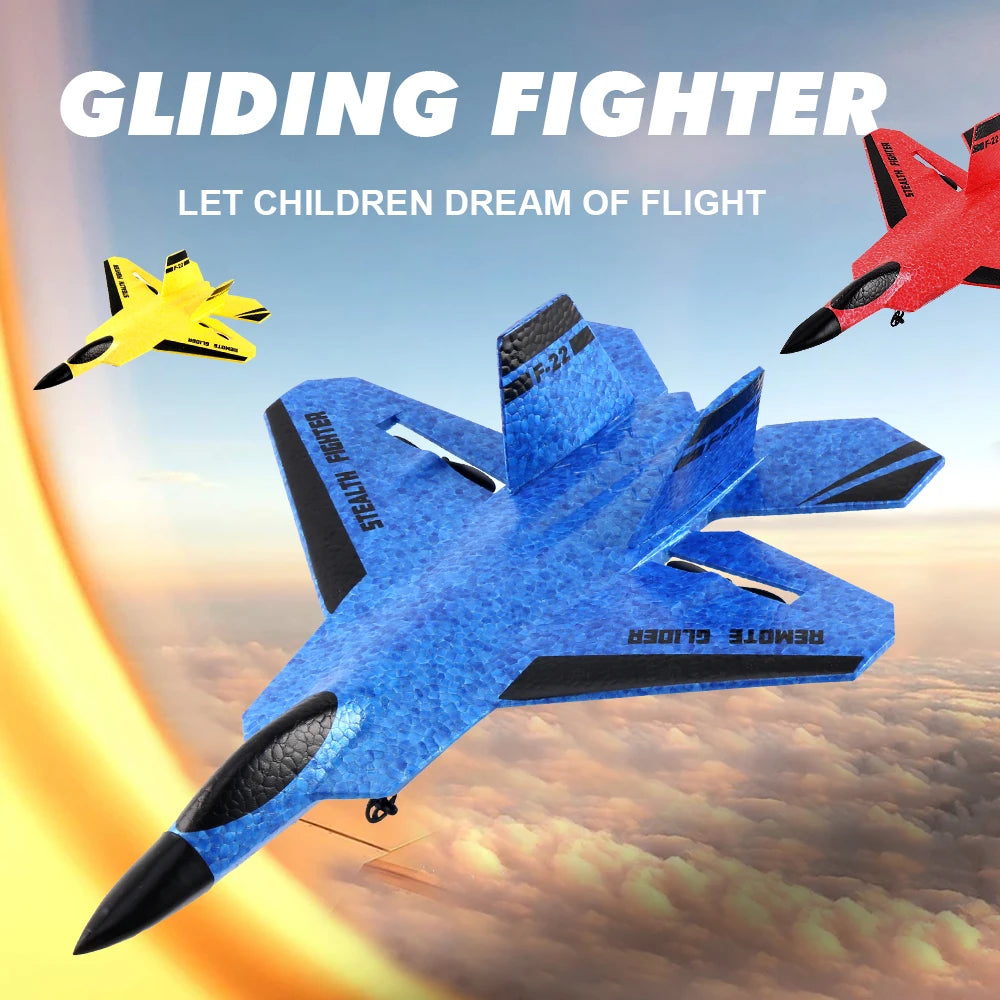 RC Plane F22 Foam aircraft 2.4G Radio Control Glider, Fighter, Airplane3