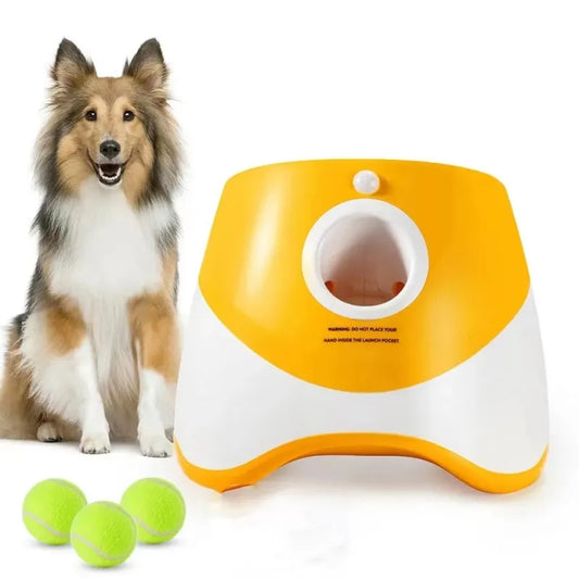 Automatic Tennis Ball Launcher,  Dog Chase Fun,  Interactive, Rechargeable