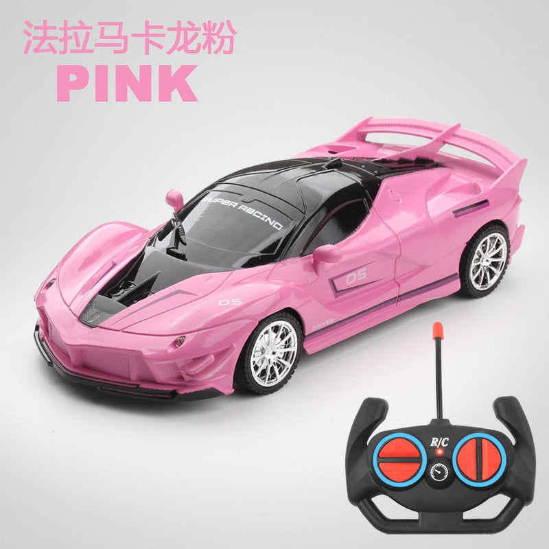 RC CAR w/LED Light 2.4G  Sports Car High speed Drive