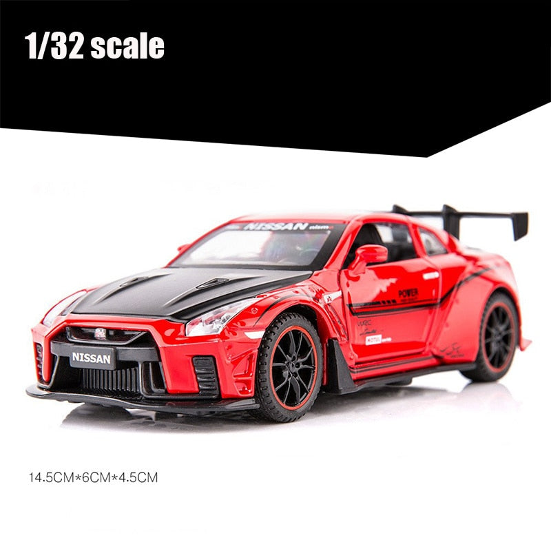 1:32 Nissan GTR R35 Racing Car Model. Vehicles/Sound And Light