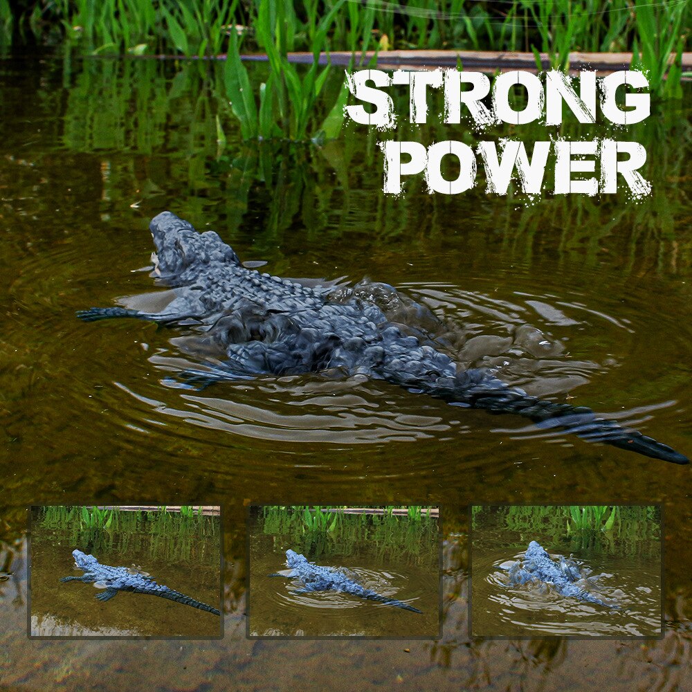 Remote control crocodile water toy animal.  Creative bionic electric gift