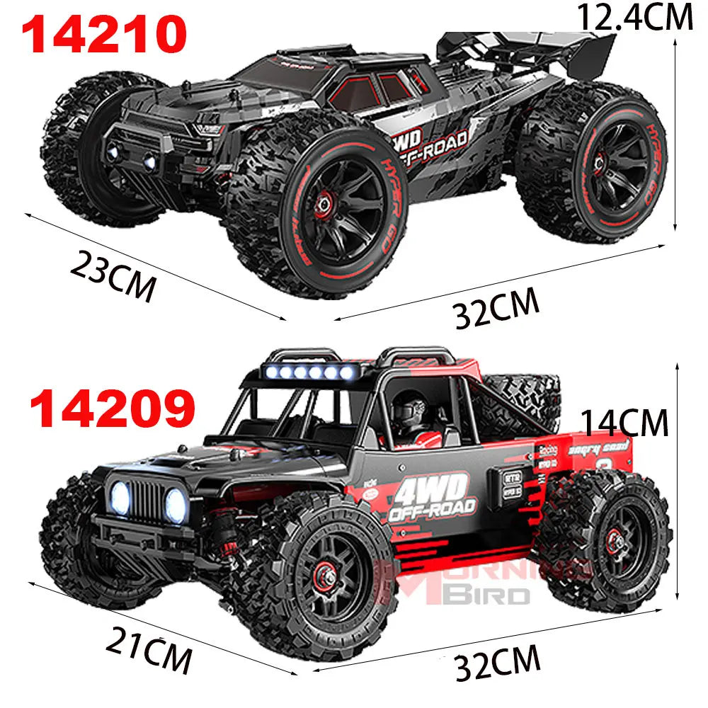 Hyper Go RC Car High Speed Brushless 1/14 2.4G  4WD Off-road Racing