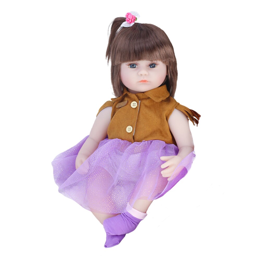 42CM Baby Doll, Sleeping companion, Realistic, Lifelike Soft