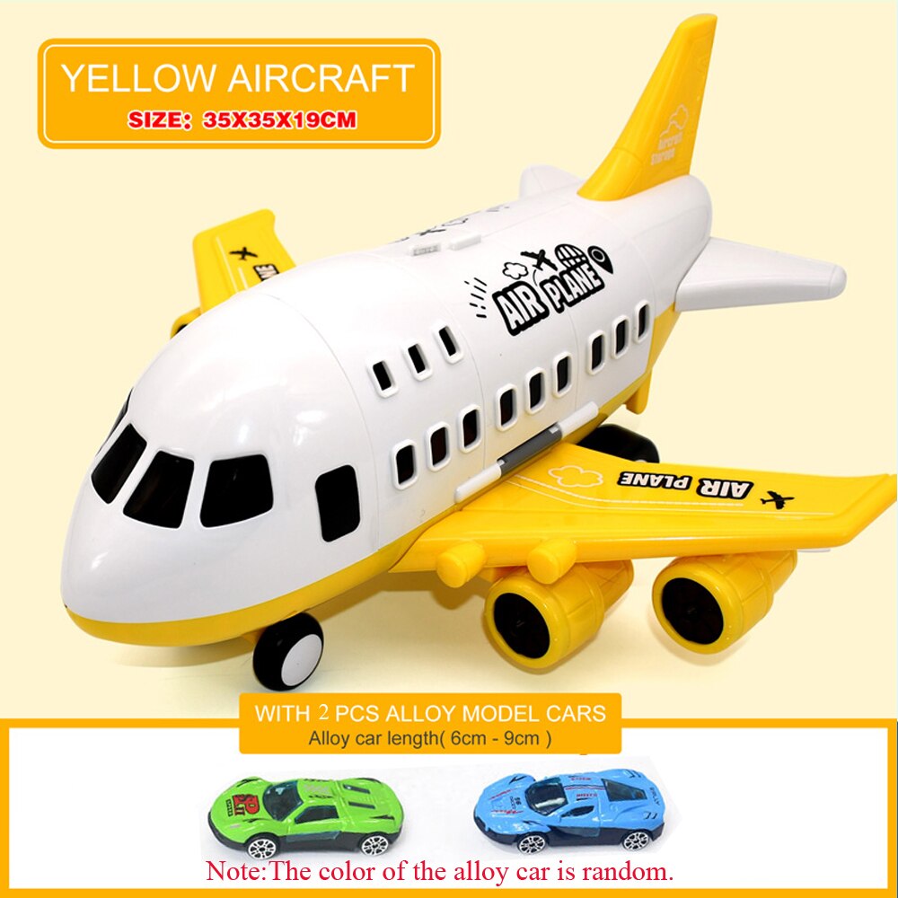 Airplane Toys for Children/Large Storage Transport Aircraft, Truck & Car