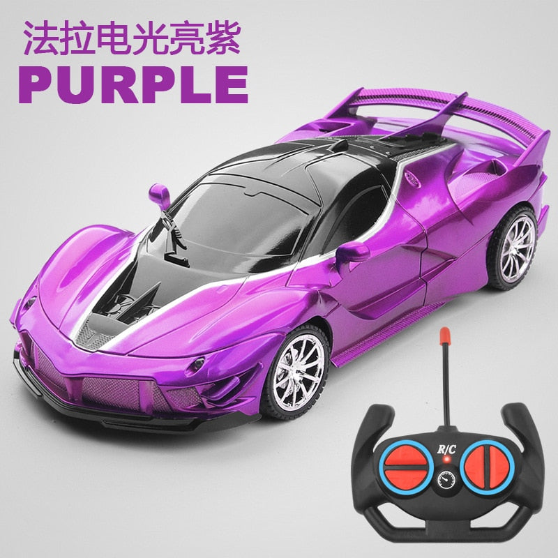 RC CAR w/LED Light 2.4G  Sports Car High speed Drive