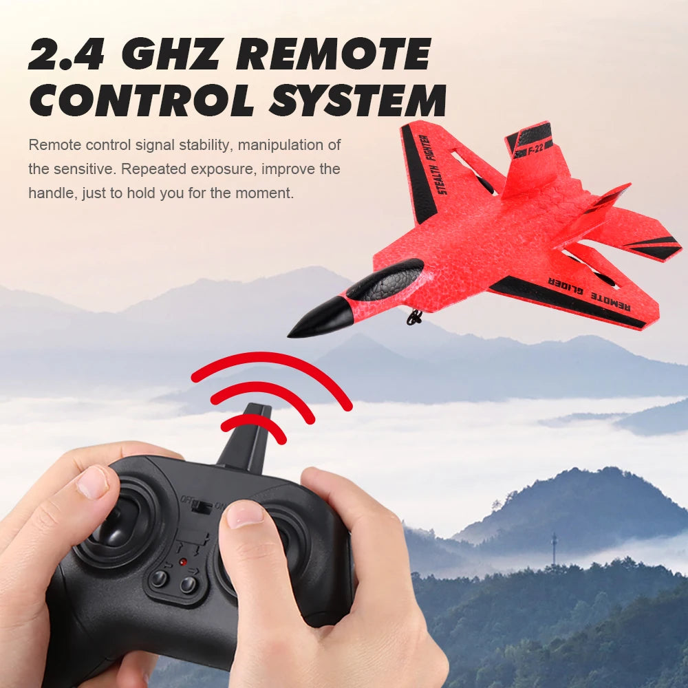 RC Plane F22 Foam aircraft 2.4G Radio Control Glider, Fighter, Airplane3