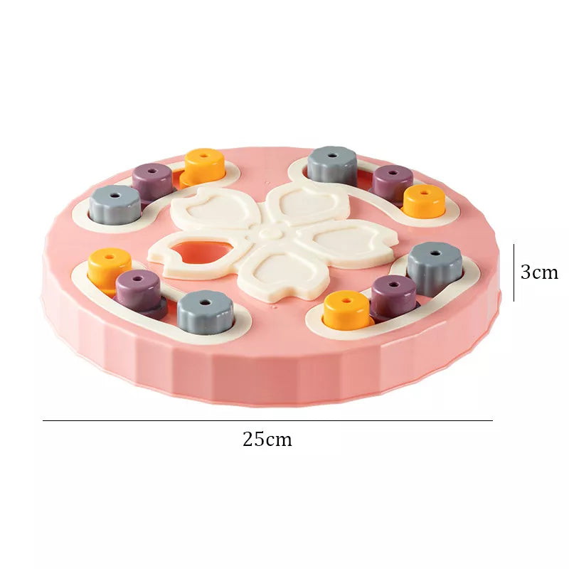 Dog Puzzle for slowing down, Feeder is Interactive, Increase Puppy IQ, NonSlip Bowl.