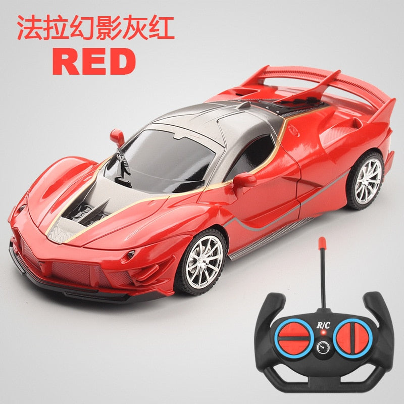 RC CAR w/LED Light 2.4G  Sports Car High speed Drive