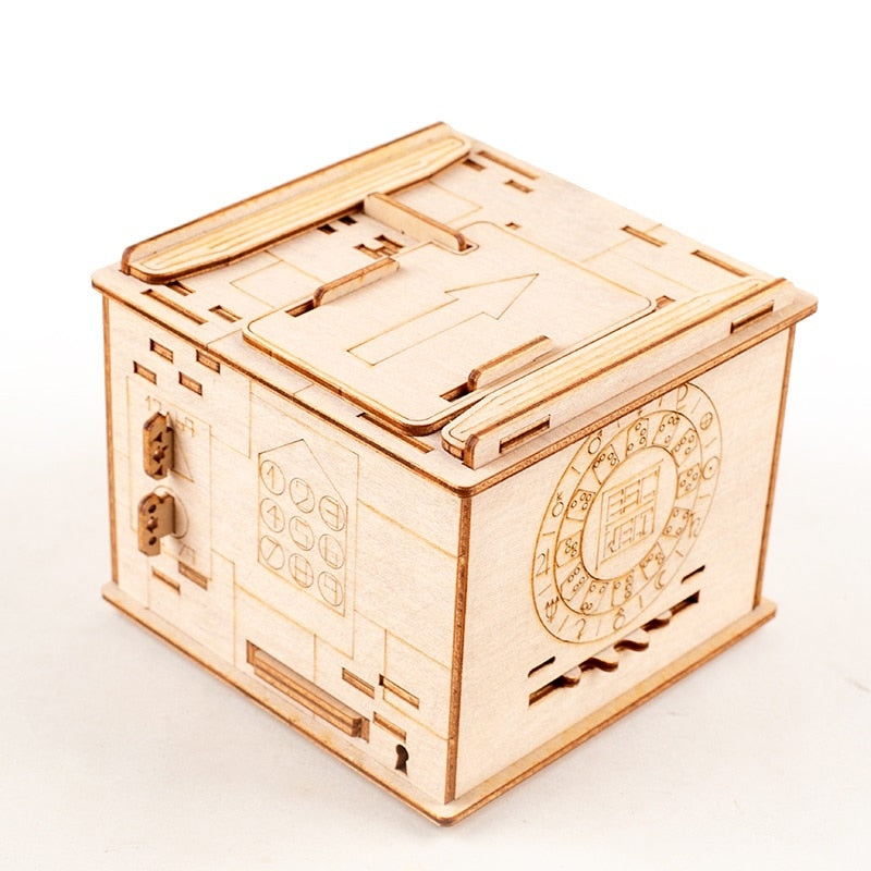 ESC Welt Space Box Space Box, Brain-burning wooden decryption puzzle