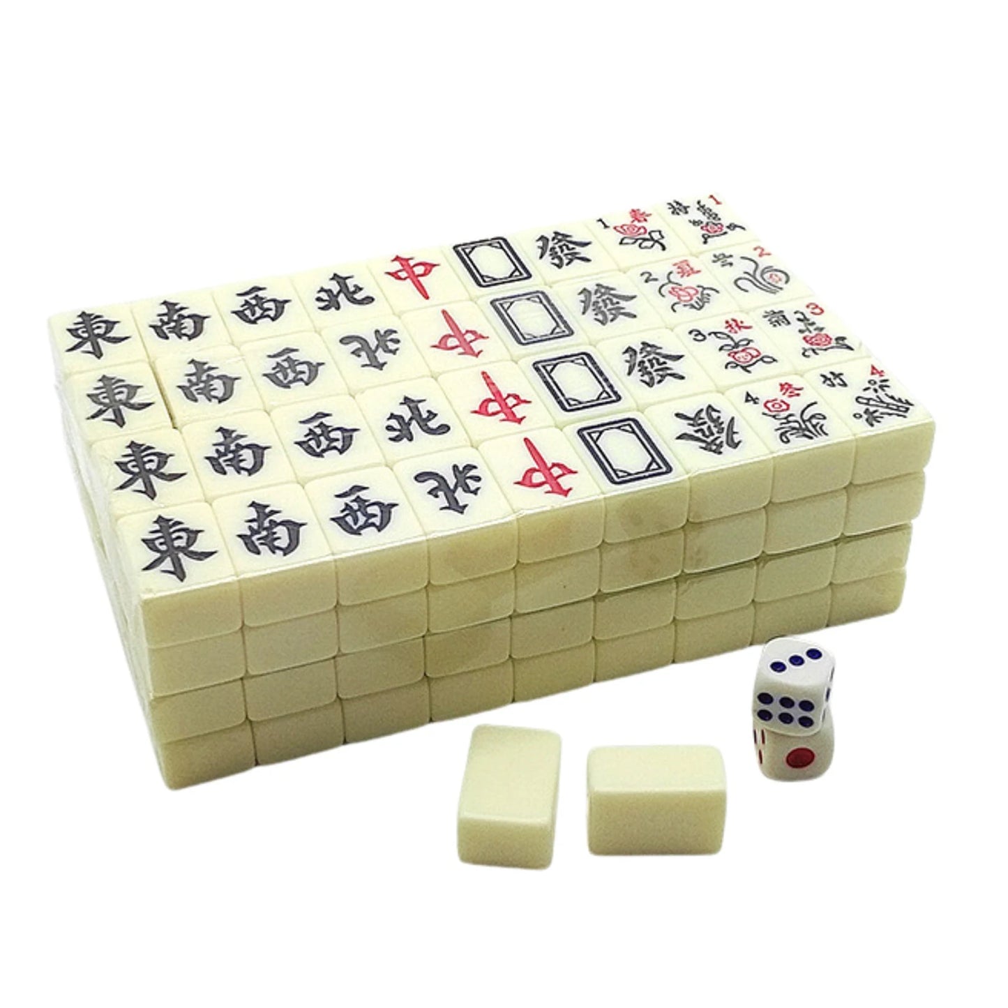 146 PCS/set Mini Mahjong Board Game