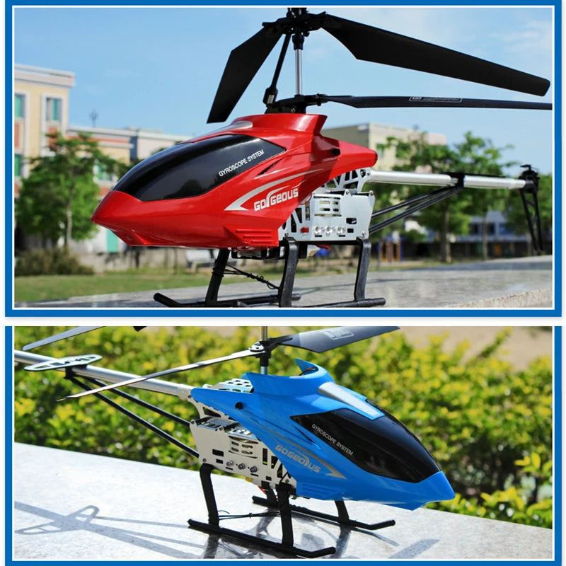 3.5CH Extra Large Remote Control Hellicopter/Drone. Very Durable. UAV (Unmaned Arial Vehicle) Outdoor Aircraft Helicopter for Kids/Adults