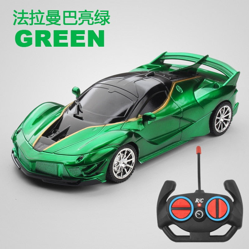 RC CAR w/LED Light 2.4G  Sports Car High speed Drive