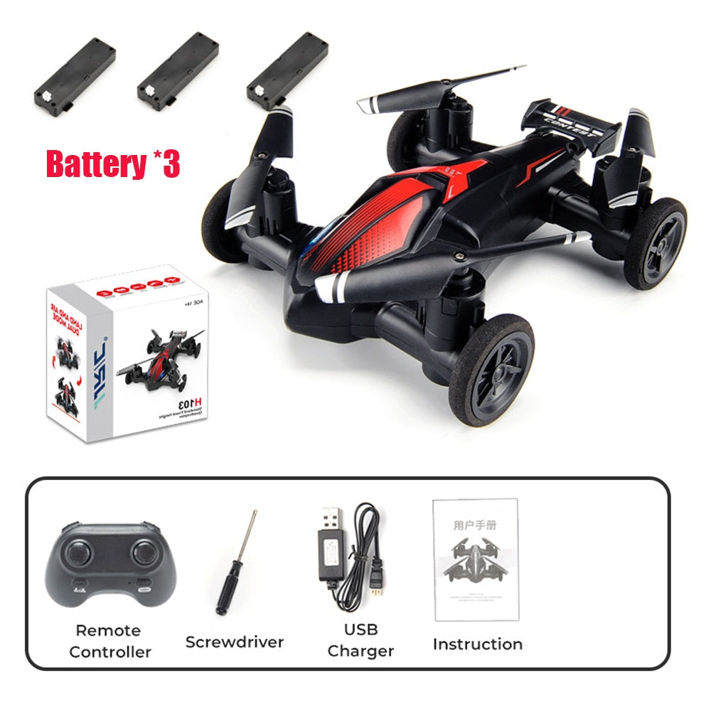 Land-Air Mini Drone Aircraft Dual-Mode Four-Axis Aircraft