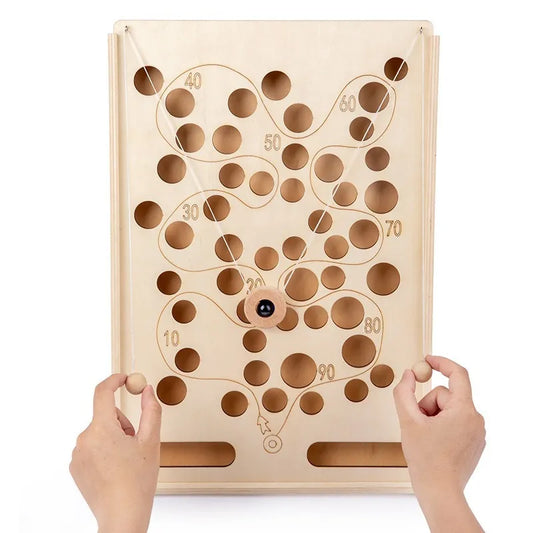 Marbles Machine/Maze Game teaches Hand-eye Coordination & Balance