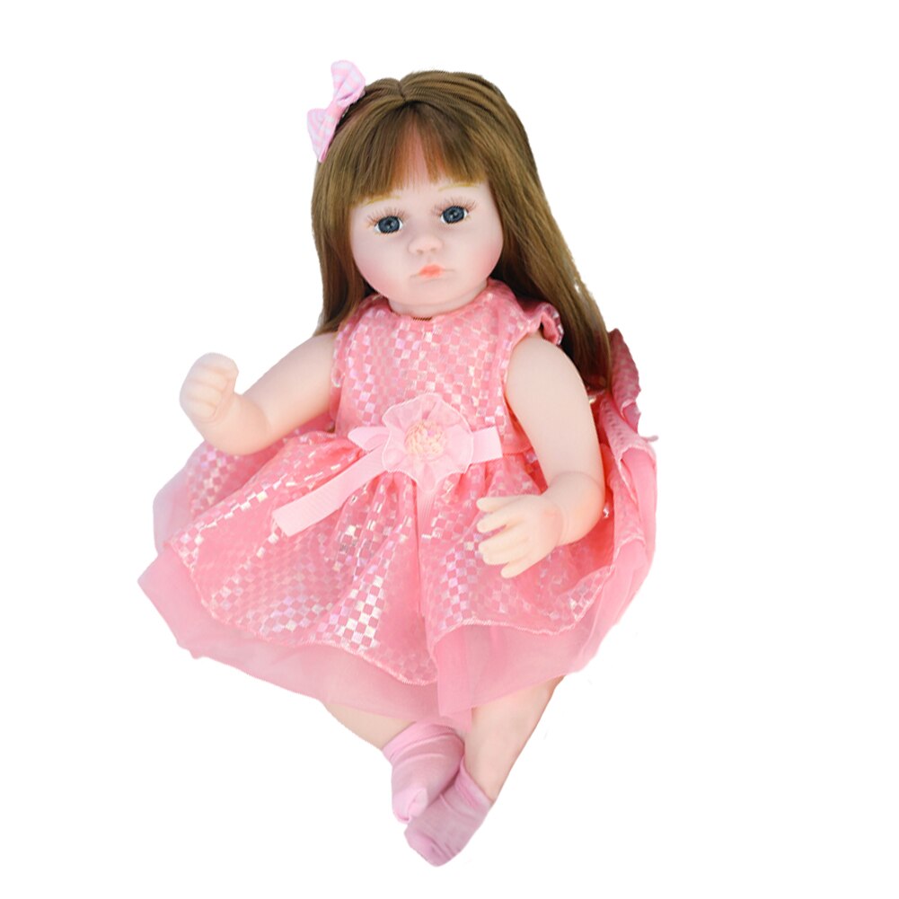 42CM Baby Doll, Sleeping companion, Realistic, Lifelike Soft