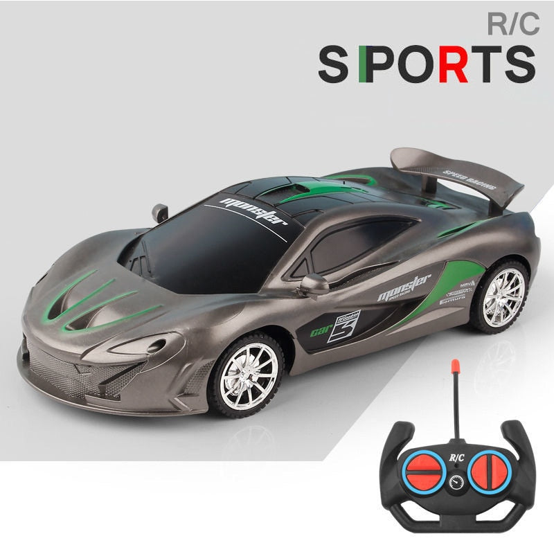 RC CAR w/LED Light 2.4G  Sports Car High speed Drive