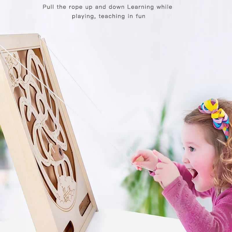 Marbles Machine/Maze Game teaches Hand-eye Coordination & Balance