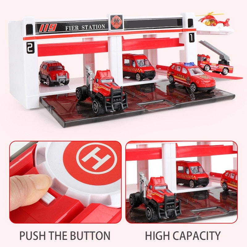 Ejection Rail Container Truck - toysforparents