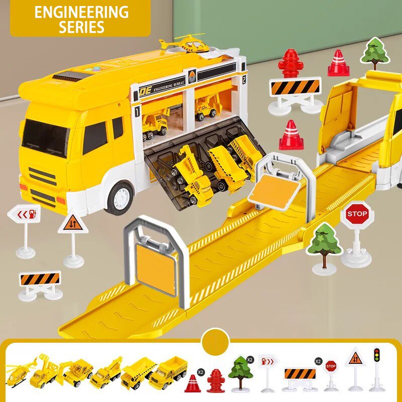 Ejection Rail Container Truck - toysforparents