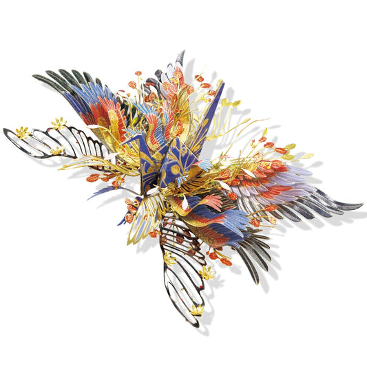 One Thousand Origami Cranes 3D Metal Puzzle - toysforparents