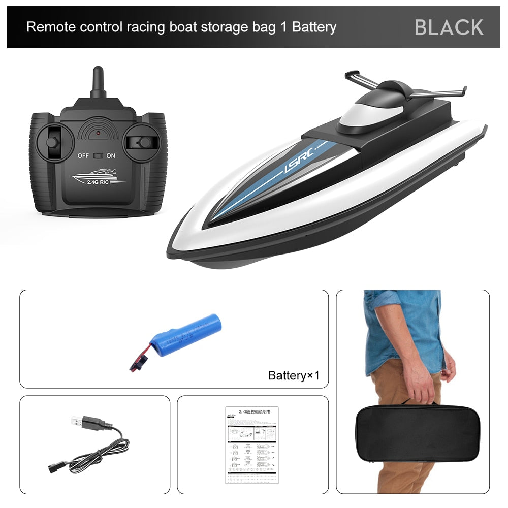 RC High Speed Racing Boat - toysforparents