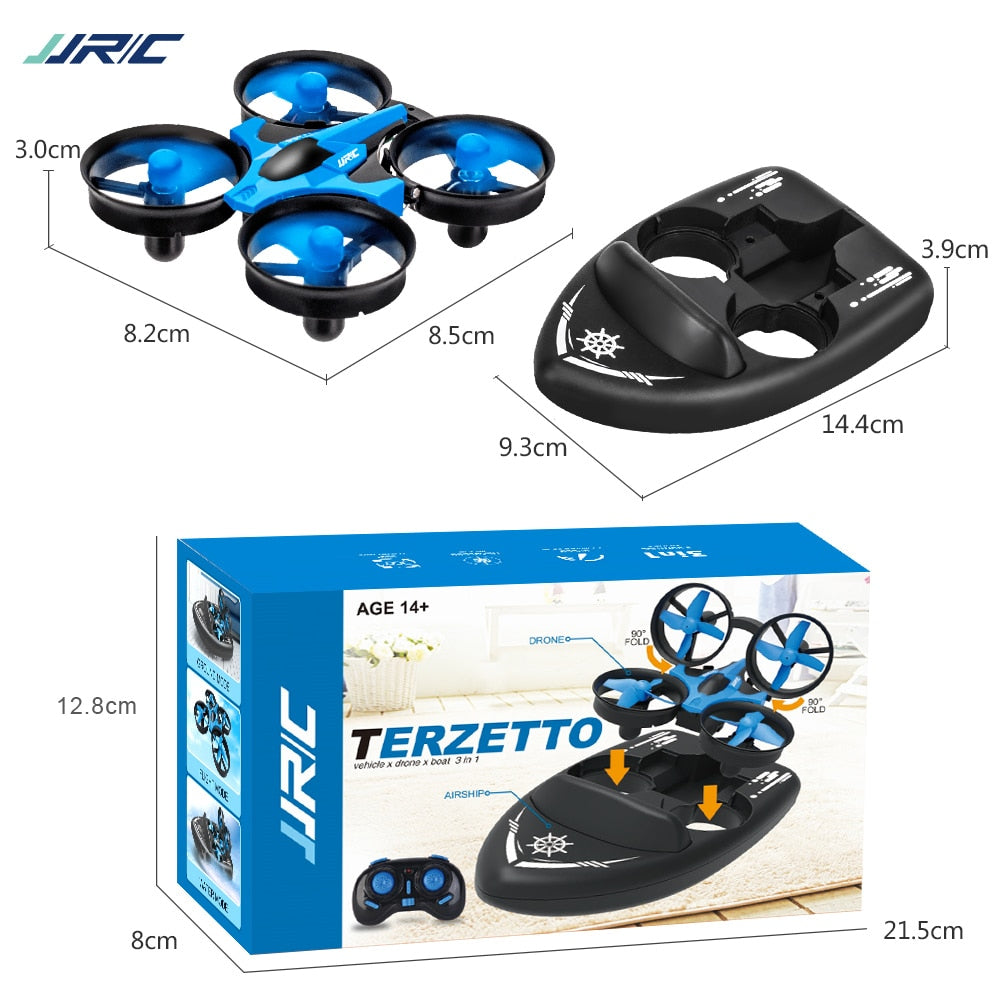 3in1 Boat Mini Drone - toysforparents