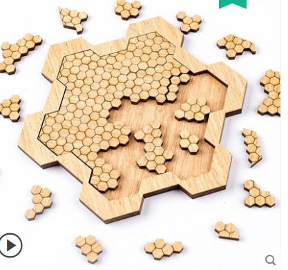 Brain Teaser Wooden Jigsaw Puzzle - toysforparents