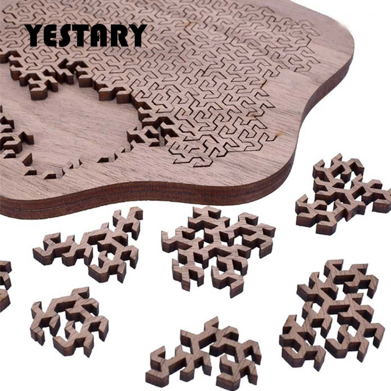 Brain Teaser Wooden Jigsaw Puzzle - toysforparents