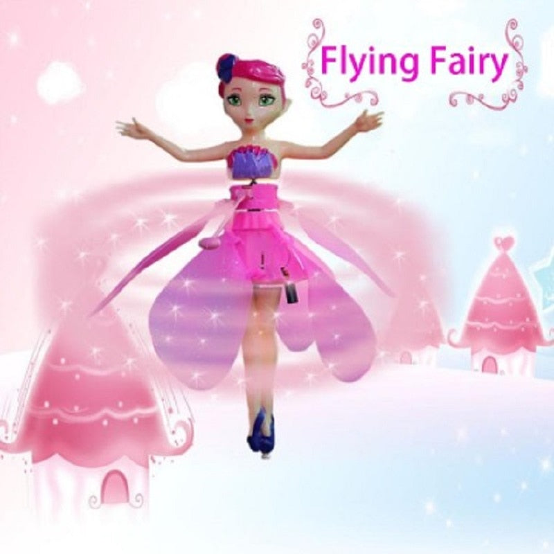 Mini Fairy Princess Drone, Hand Infrared Induction RC Helicopter