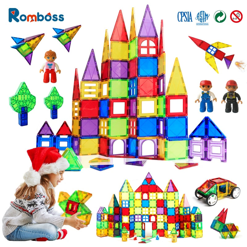 Magnetic Building Blocks - toysforparents