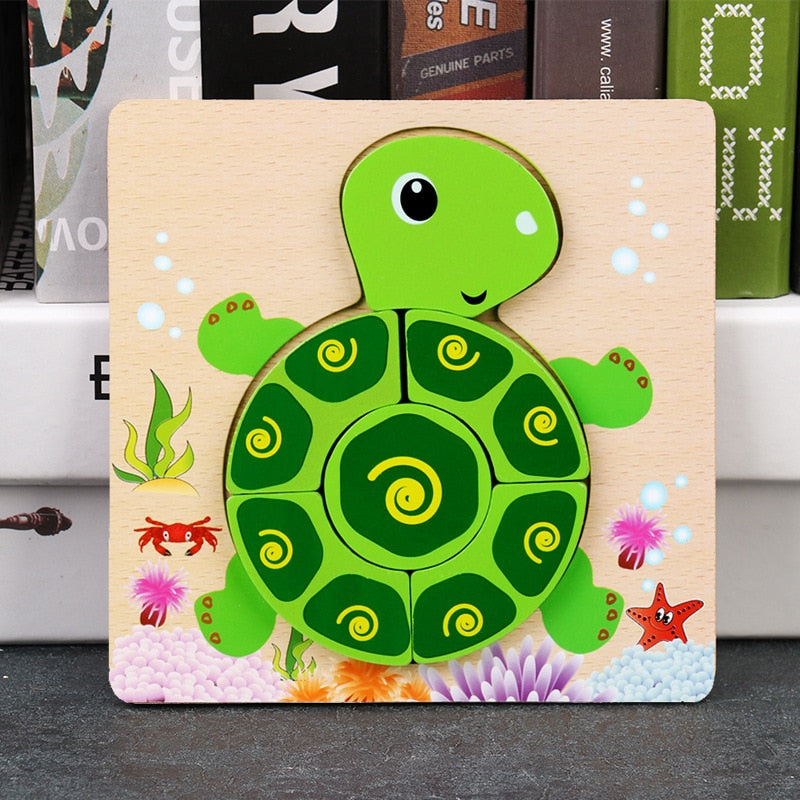 Baby Wooden Jigsaw Puzzles - toysforparents