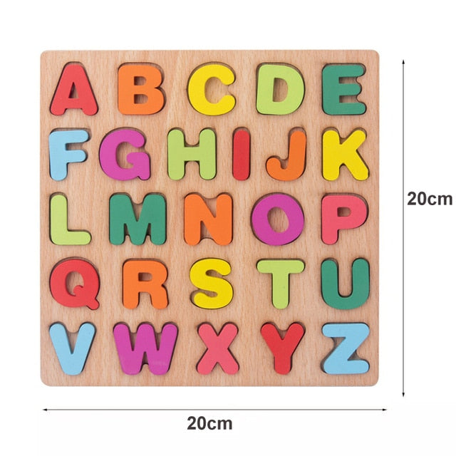 Baby Wooden Jigsaw Puzzles - toysforparents