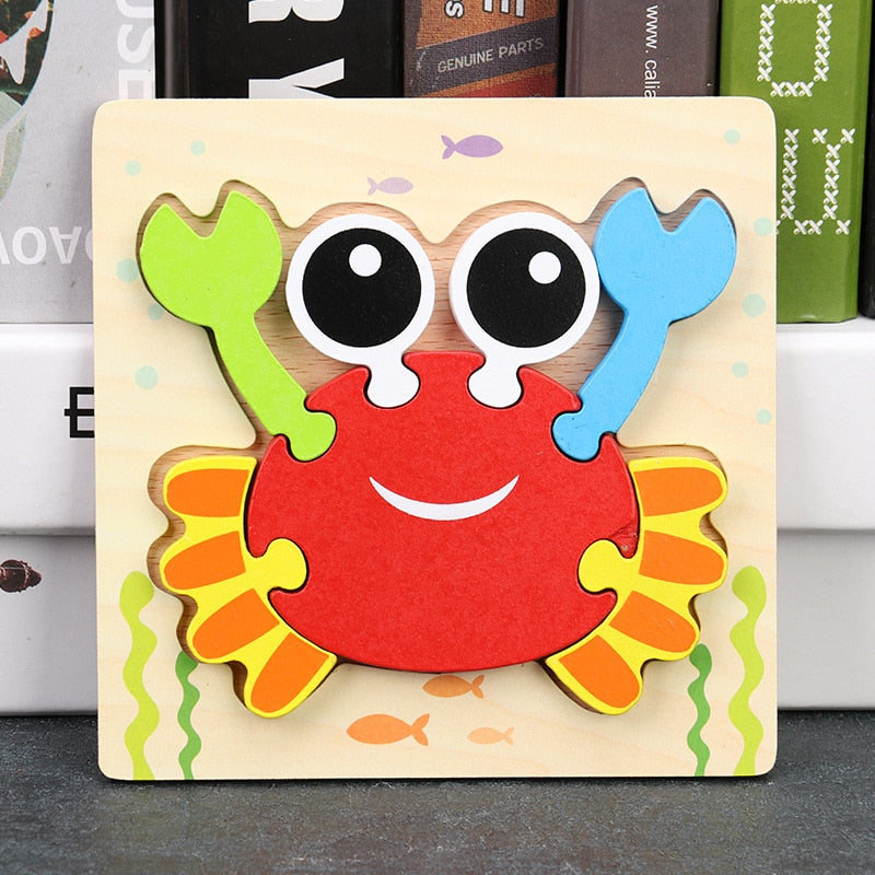 Baby Wooden Jigsaw Puzzles - toysforparents