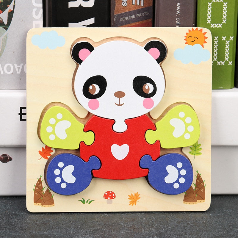 Baby Wooden Jigsaw Puzzles - toysforparents