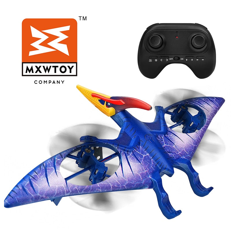 Mini Pterosaur Drone Dinosaur Remote Control Aircraft W/2.4G RC Helicopter Pterosaur Drone RC Plane