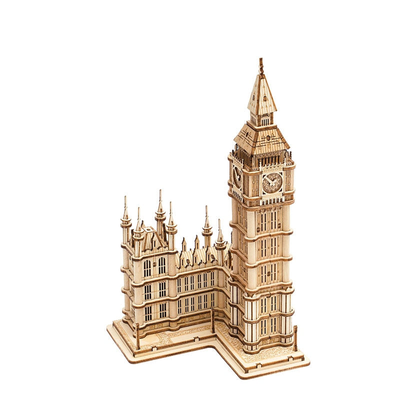 3D Puzzle Game Big Ben. Fun for everyone.