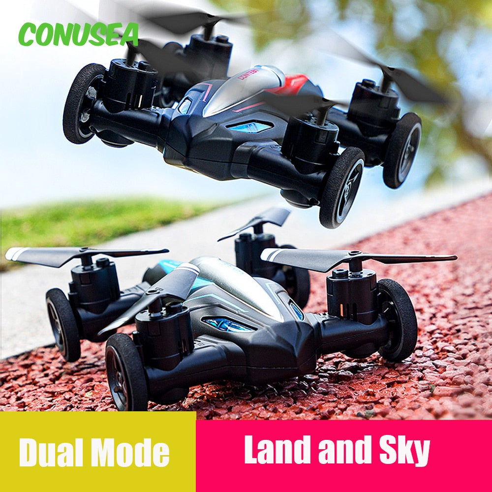 Land-Air Mini Drone Aircraft Dual-Mode Four-Axis Aircraft