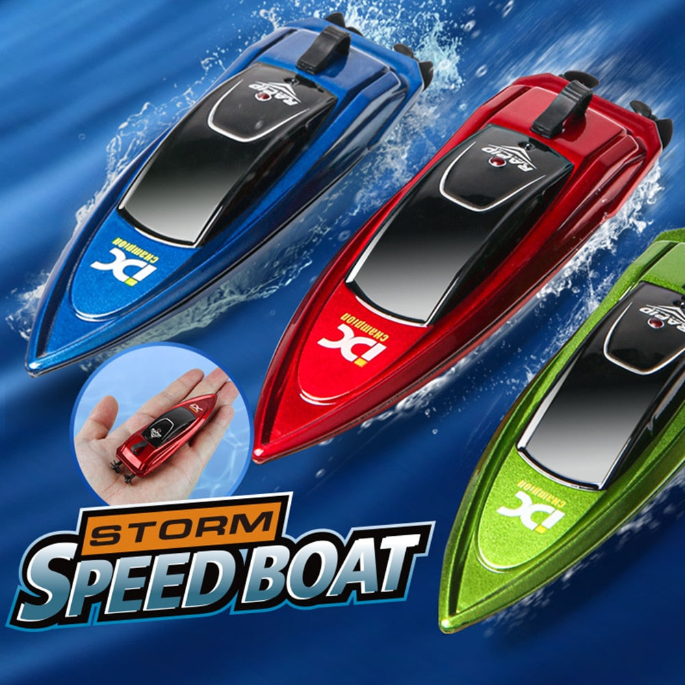 Waterproof Mini RC Boat - toysforparents