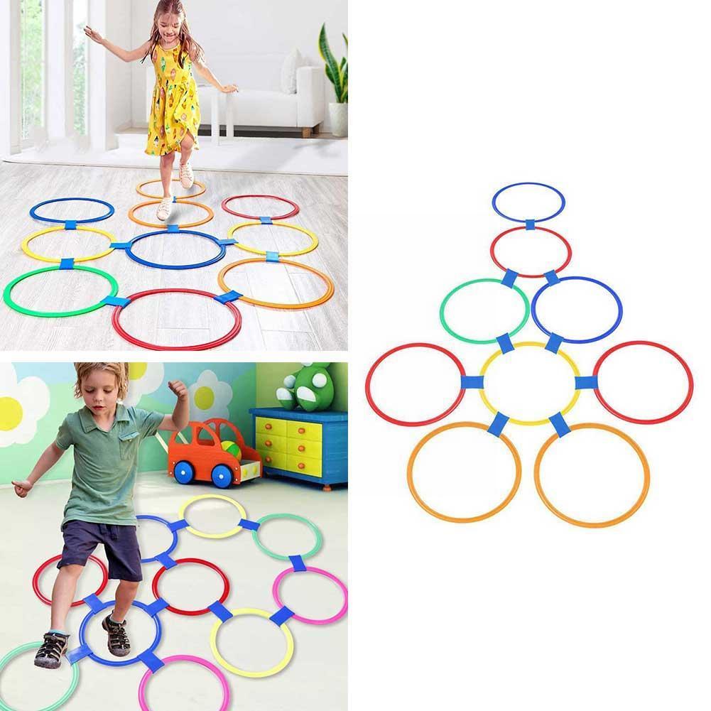 Children Hopscotch Circle Rings - toysforparents