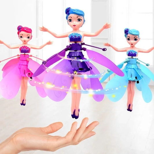 Mini Fairy Princess Drone, Hand Infrared Induction RC Helicopter