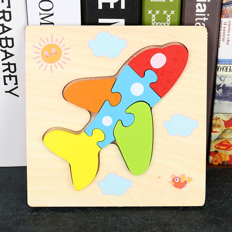 Baby Wooden Jigsaw Puzzles - toysforparents